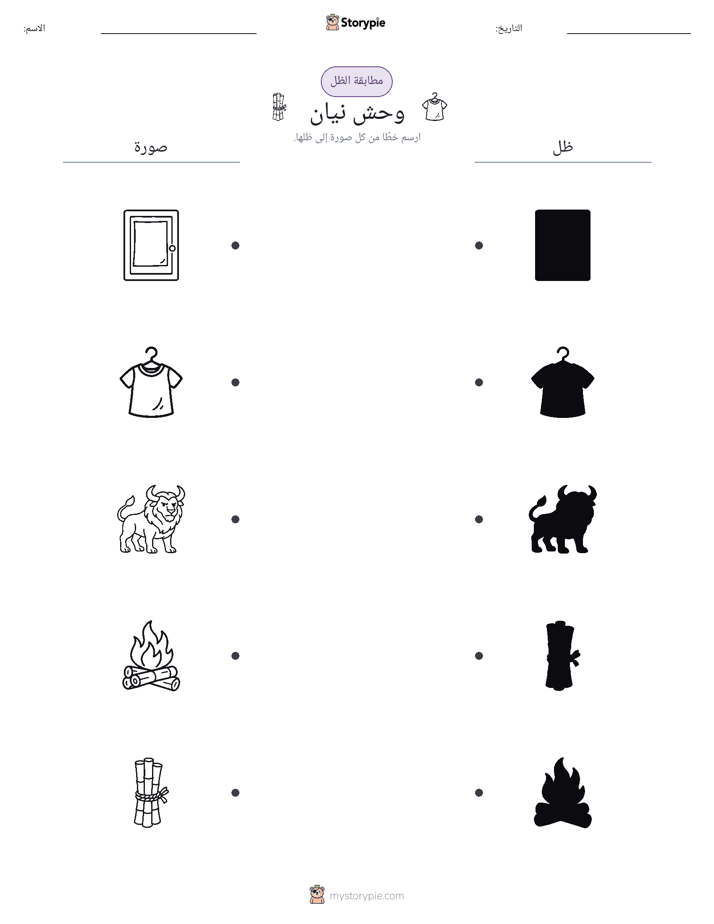مطابقة الظل