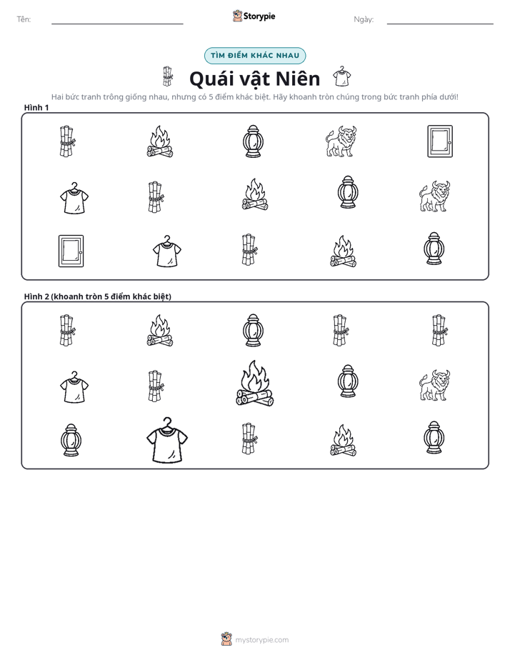 Tìm Sự Khác Biệt