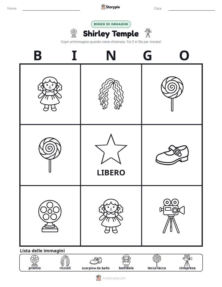 Bingo delle Immagini