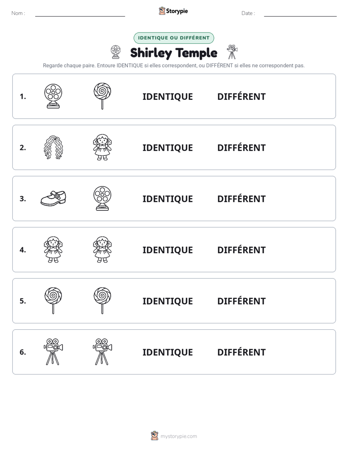 Identique ou Différent