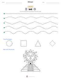 Inti printable worksheet preview