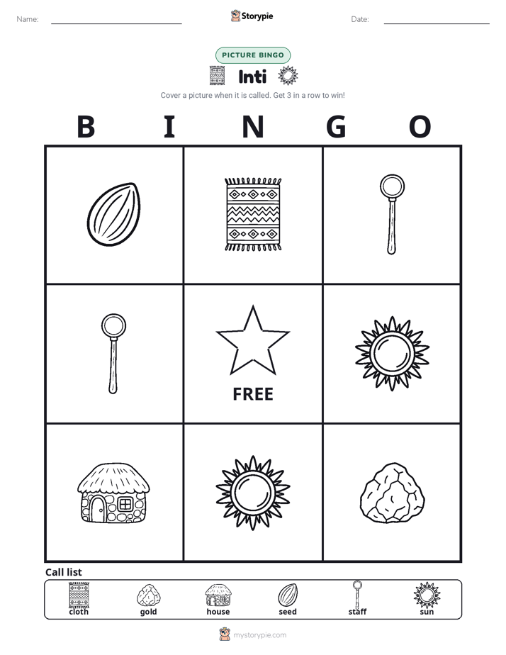 Picture Bingo