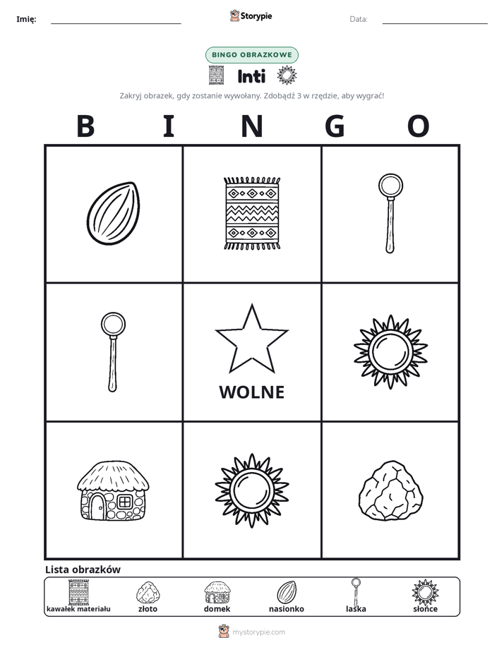 Bingo obrazkowe