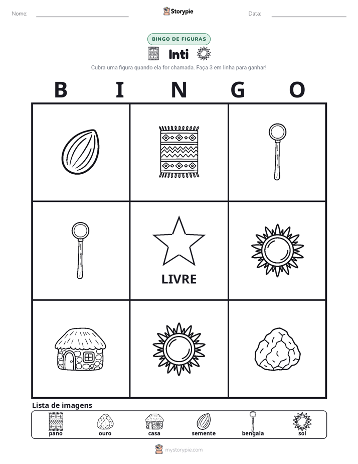 Bingo de Imagens