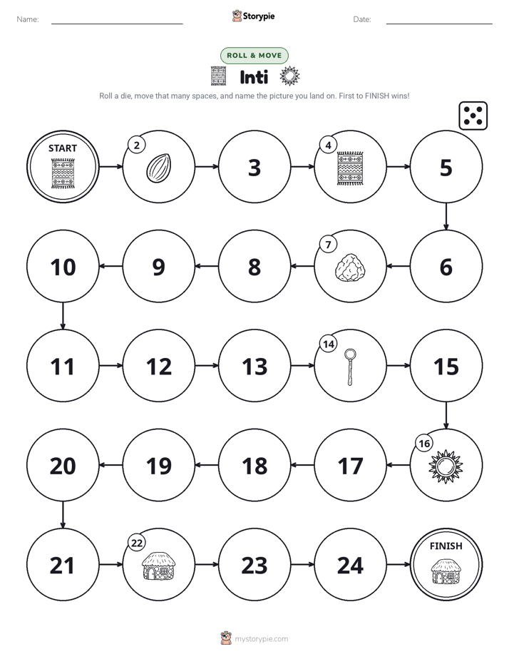 Roll & Move Game