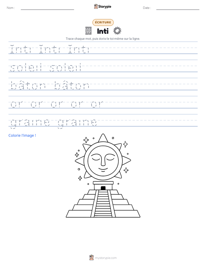Pratique d'écriture