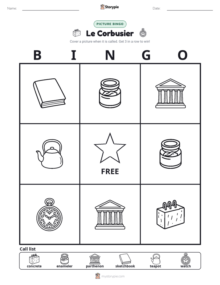 Picture Bingo