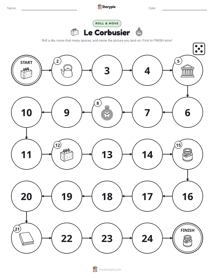Roll & Move Game