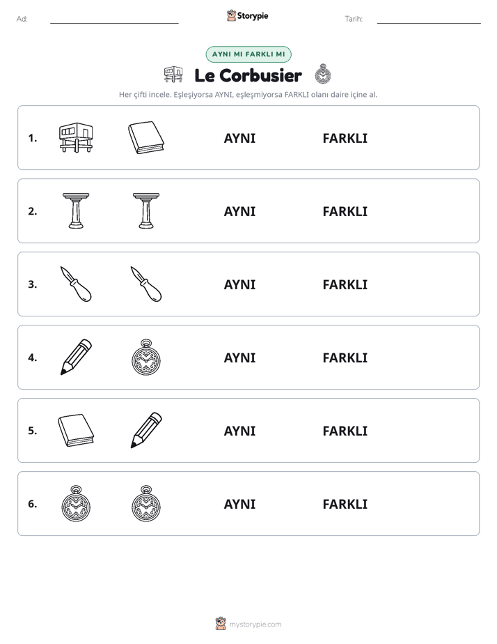 Aynı mı Farklı mı