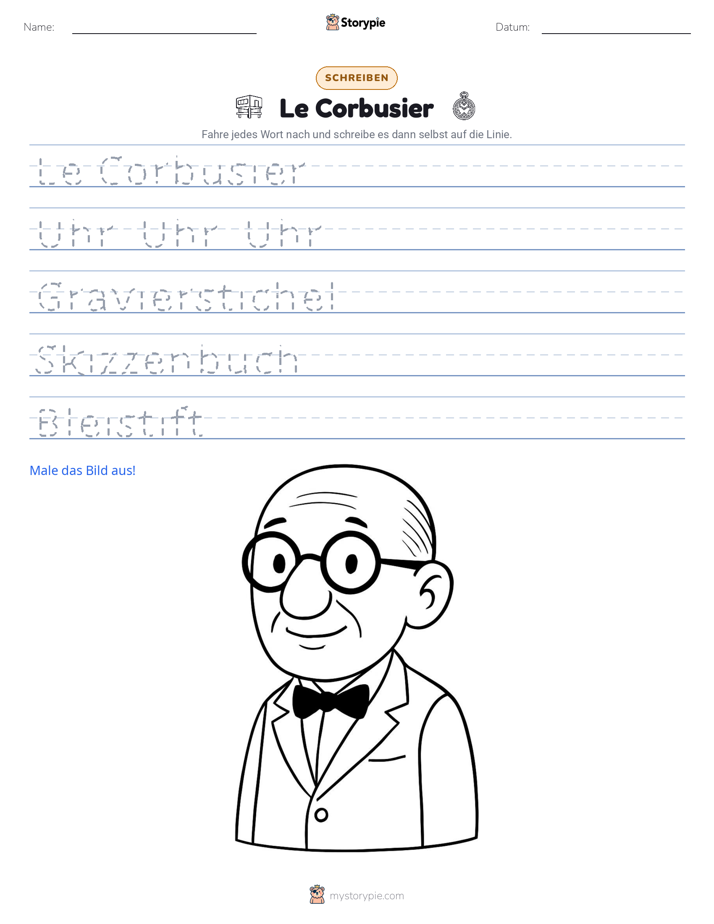 Schreibübung