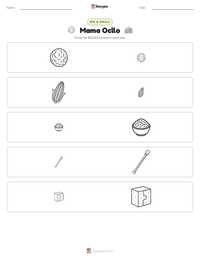 Mama Ocllo printable worksheet preview