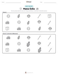 Mama Ocllo printable worksheet preview