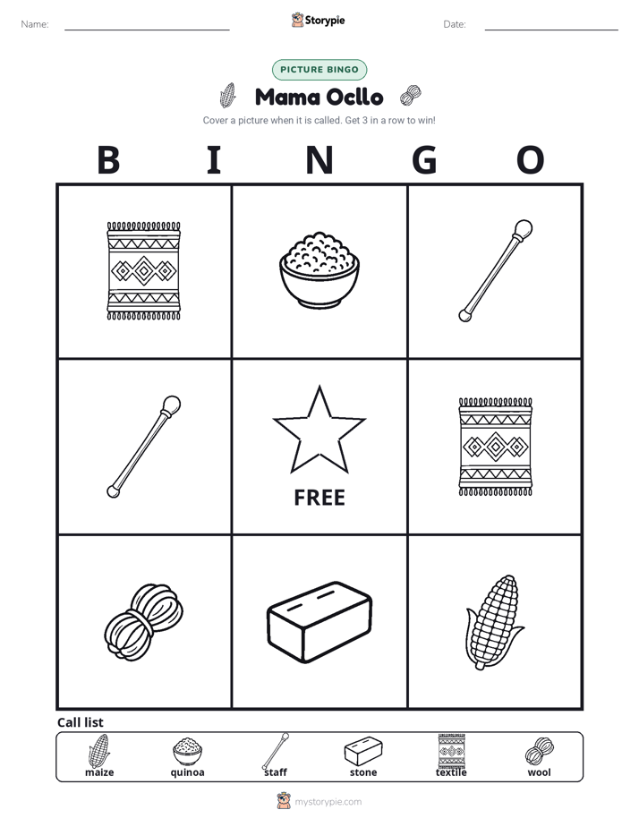 Picture Bingo