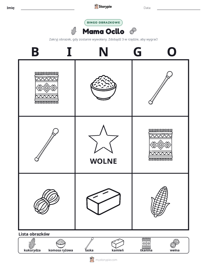 Bingo obrazkowe