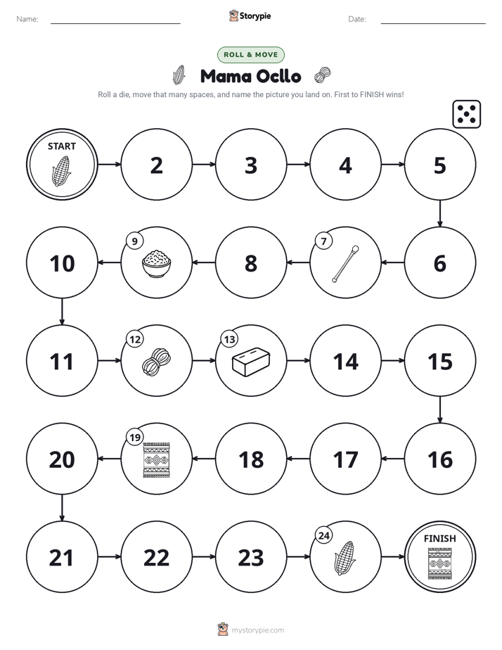 Roll & Move Game