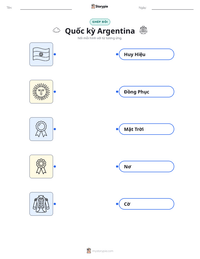 Xem trước tài liệu in sẵn Quốc kỳ Argentina