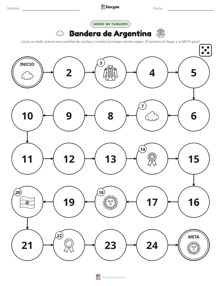 Juego de Rueda y Avanza