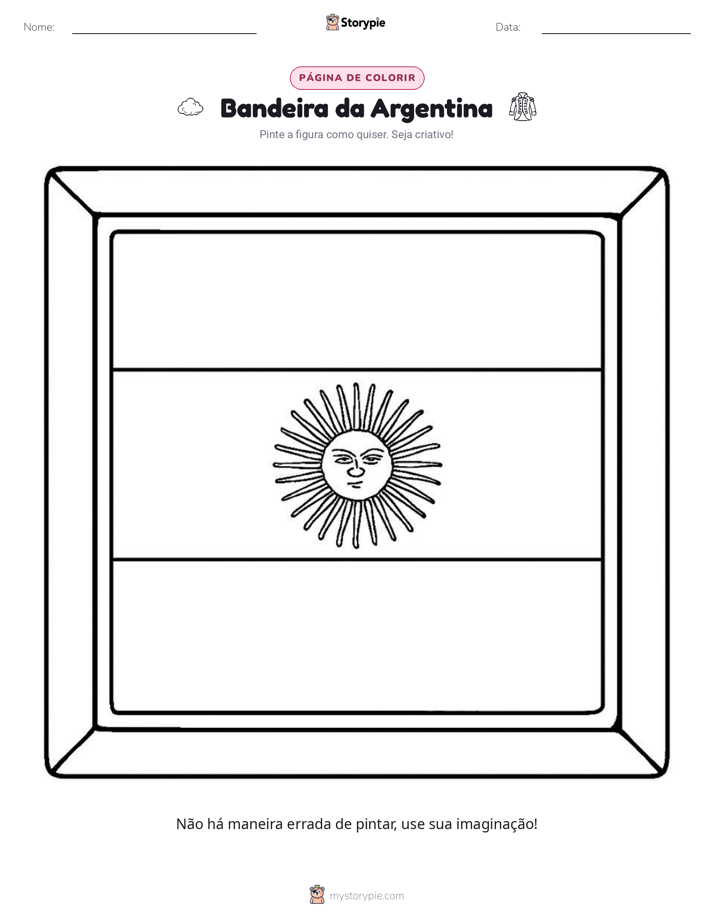 Página para colorir