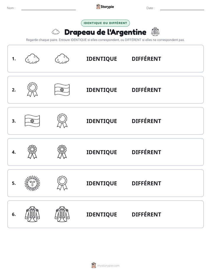 Identique ou Différent