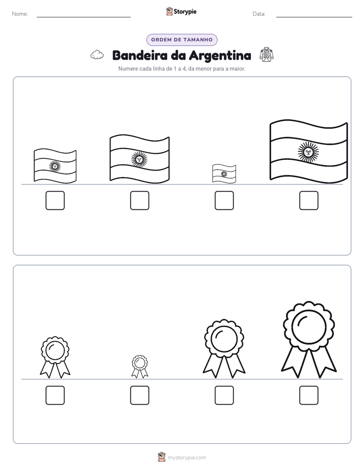 Ordem de Tamanho