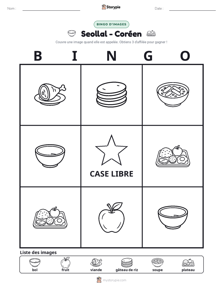 Bingo d'Images