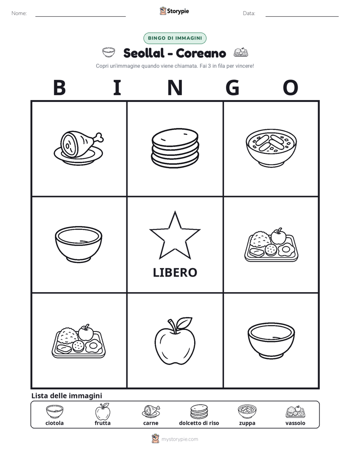 Bingo delle Immagini