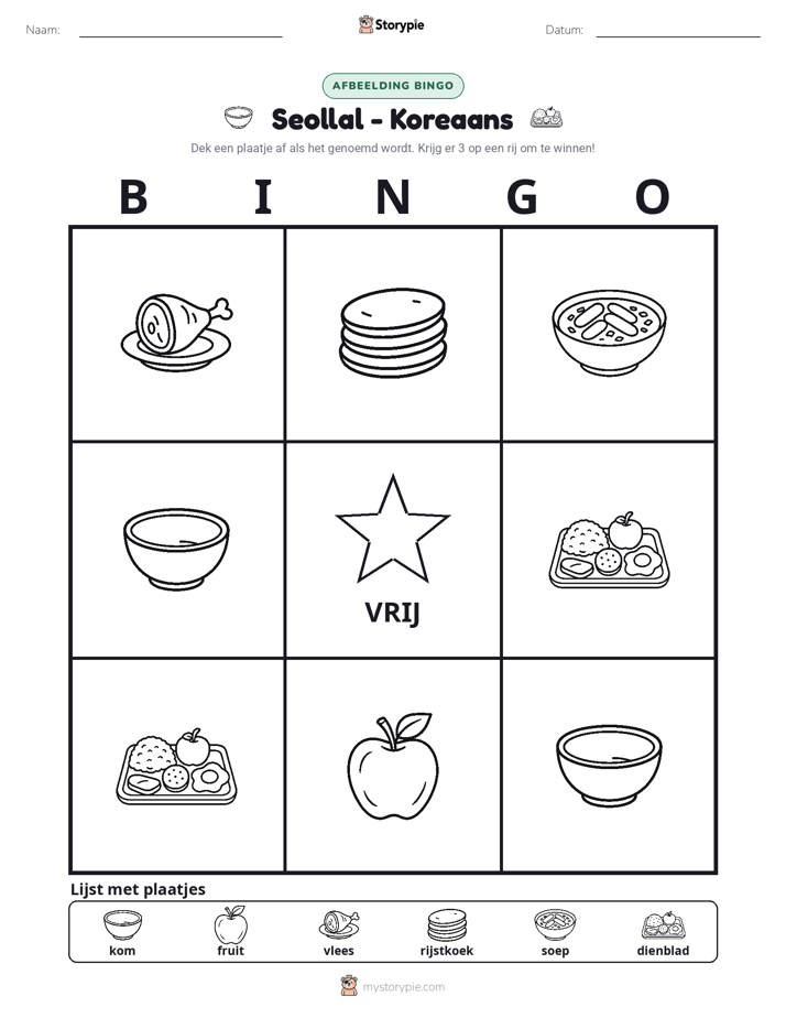 Afbeelding Bingo