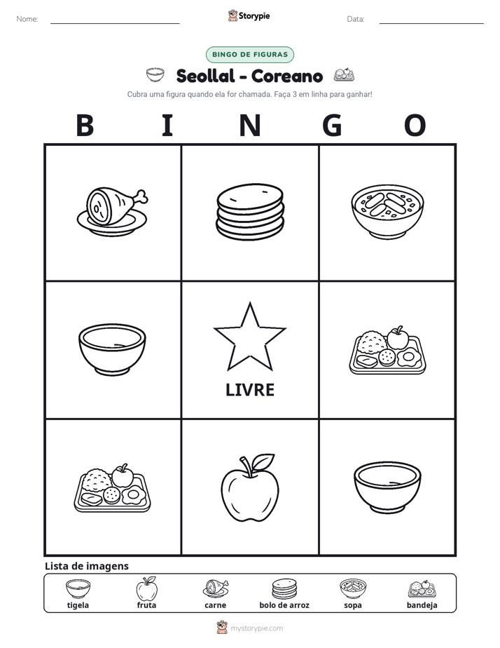 Bingo de Imagens