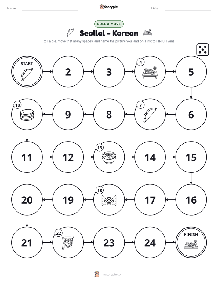Roll & Move Game