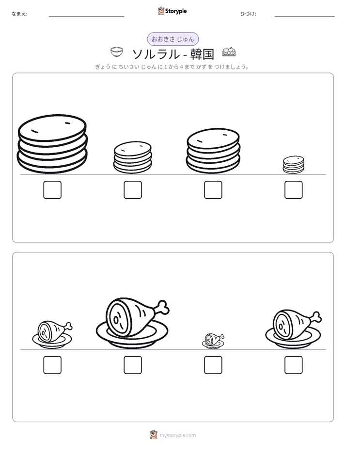 サイズ順