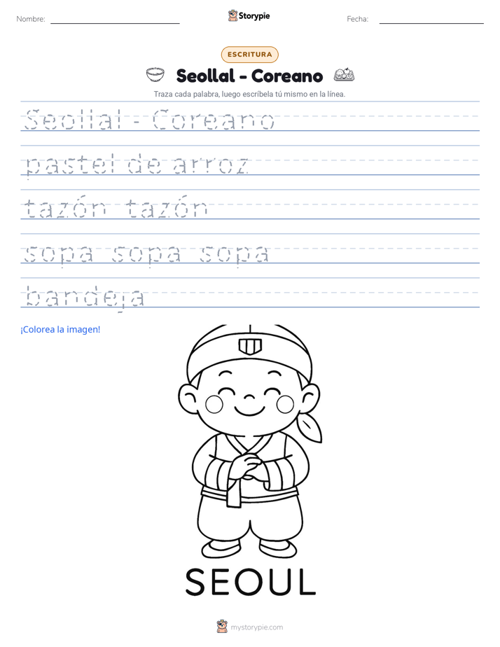 Práctica de Escritura