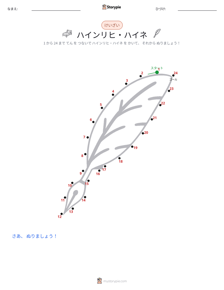 点つなぎ