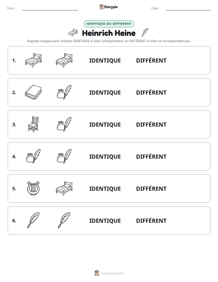 Identique ou Différent