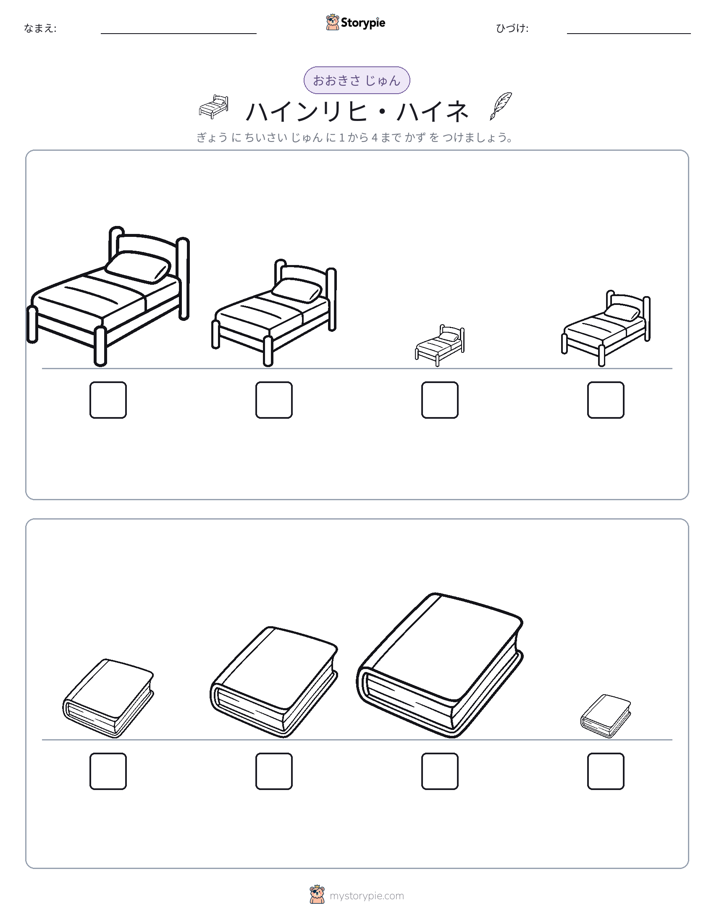 サイズ順