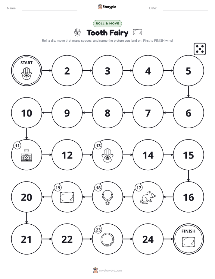 Roll & Move Game