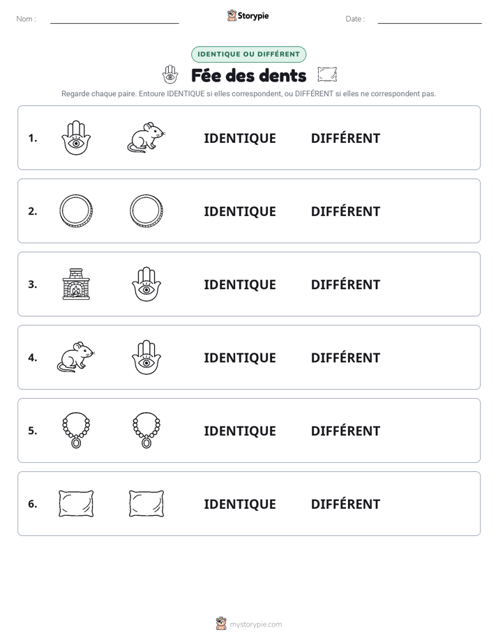 Identique ou Différent