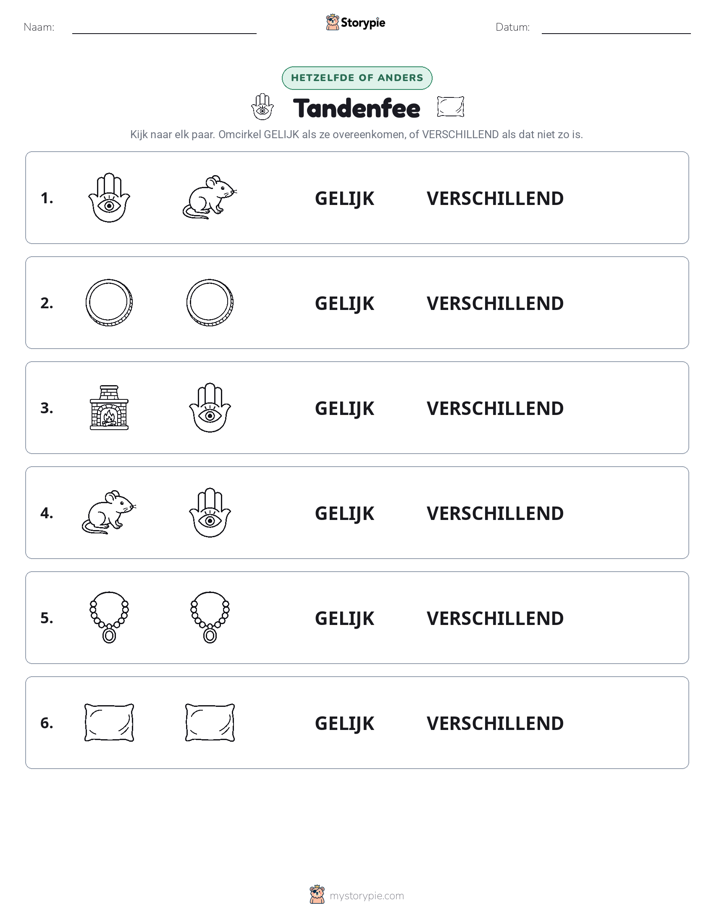 Zelfde of Verschillend