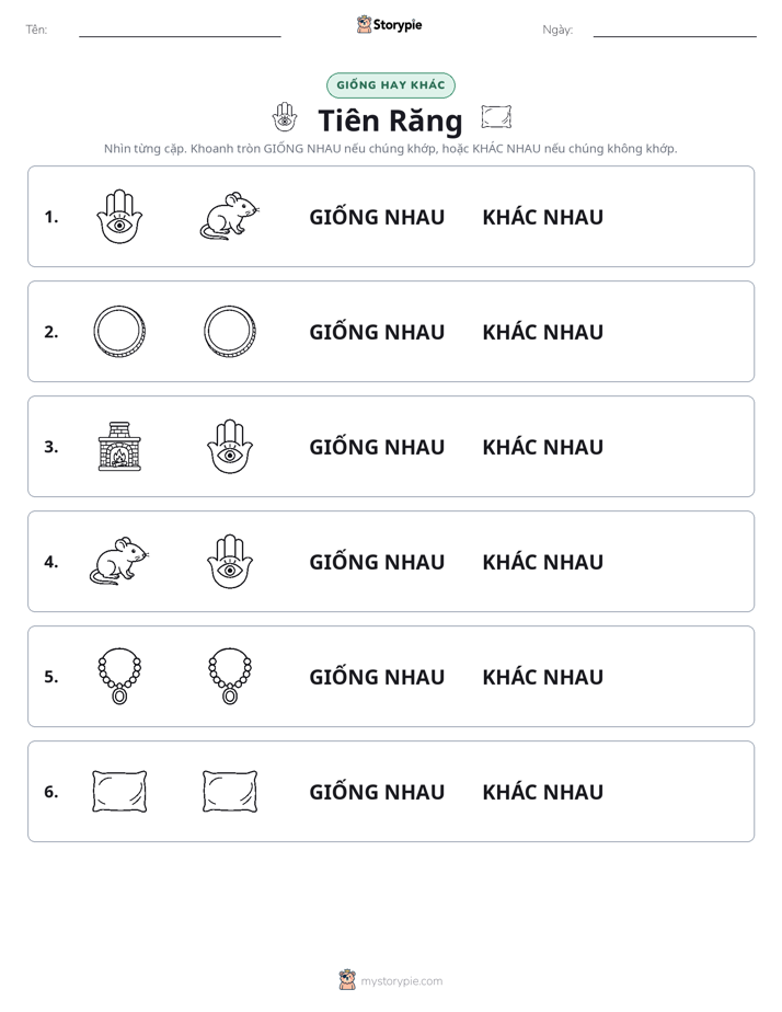 Giống Hay Khác