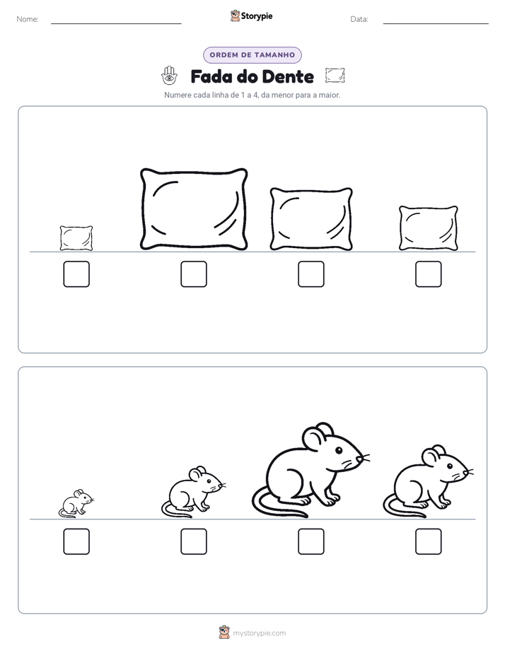 Ordem de Tamanho