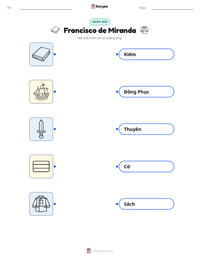 Xem trước tài liệu in sẵn Francisco de Miranda