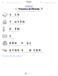 Xem trước tài liệu in sẵn Francisco de Miranda