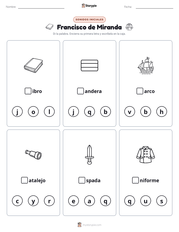 Sonidos Iniciales