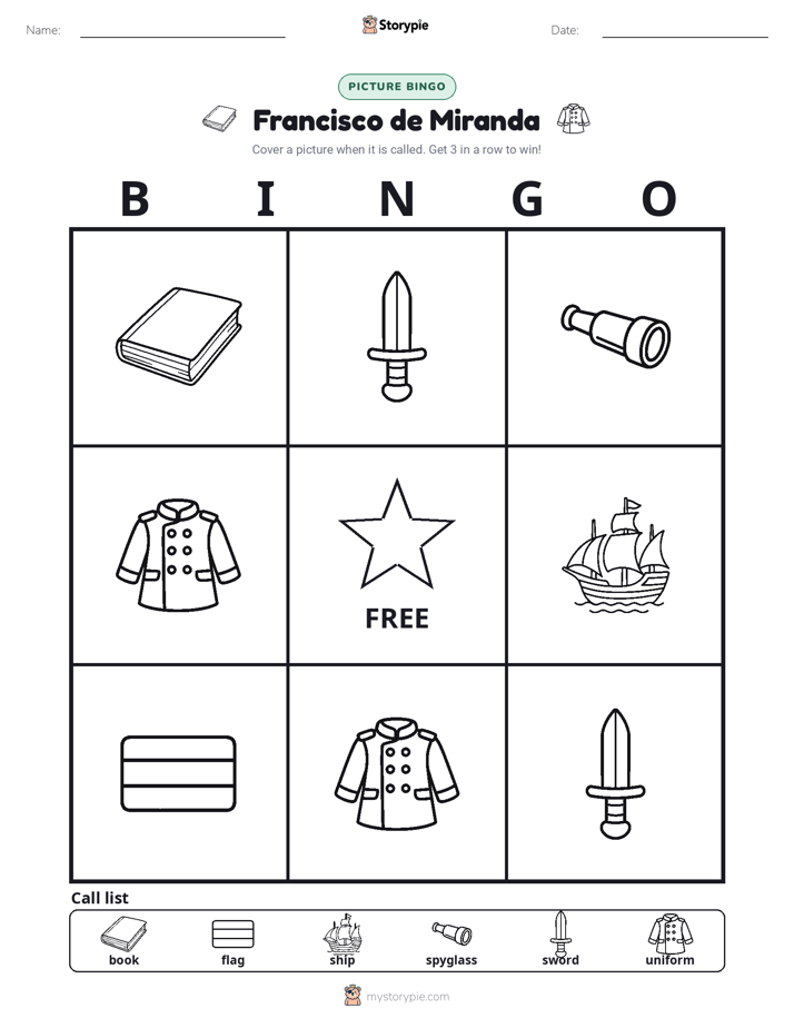 Picture Bingo