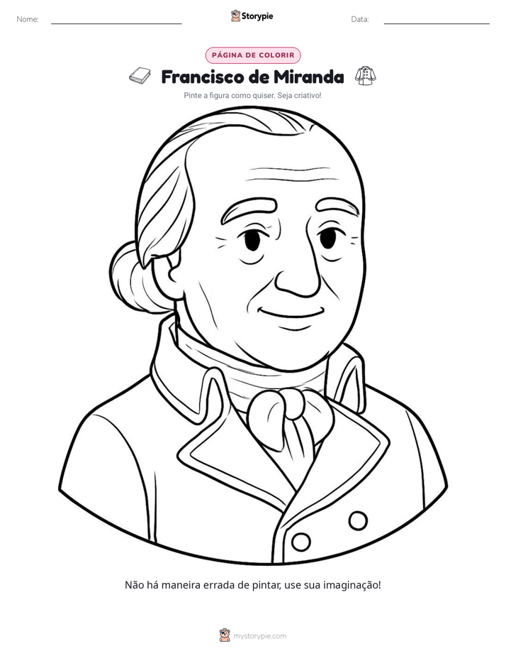 Página para colorir