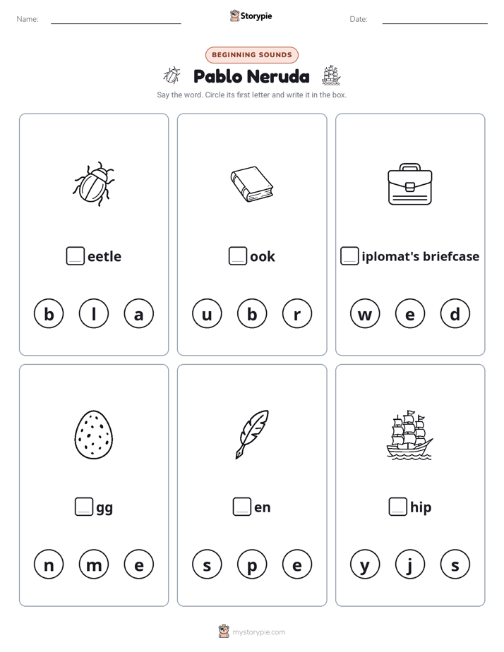 Beginning Sounds