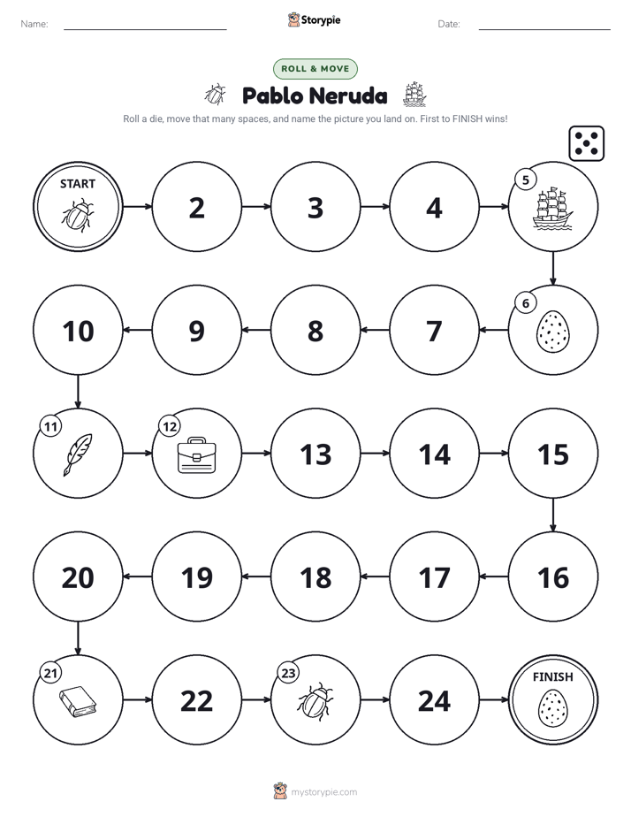Roll & Move Game