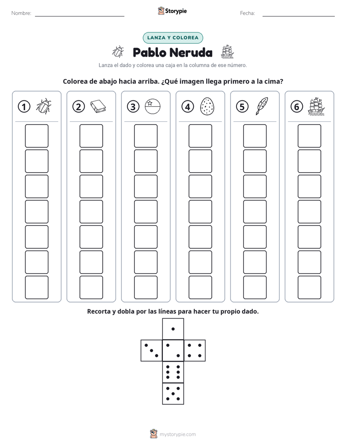 Rueda y Colorea