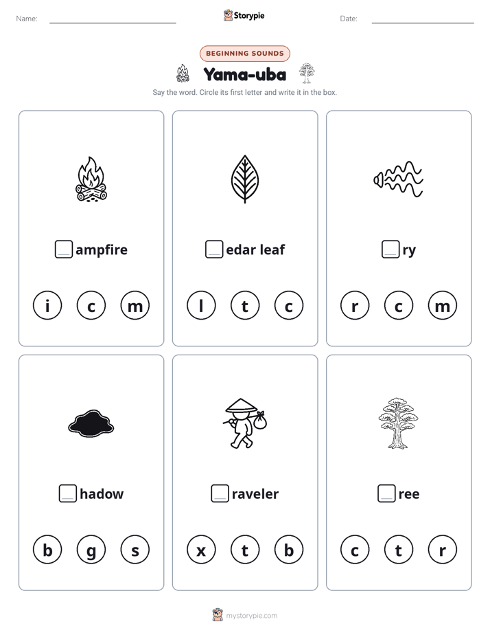 Beginning Sounds