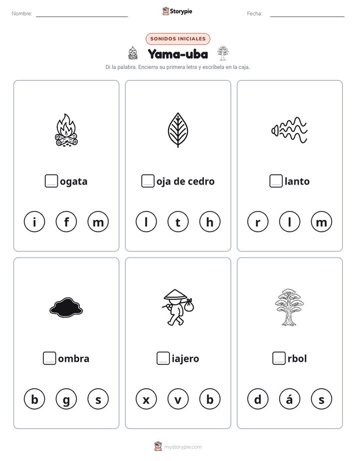 Sonidos Iniciales