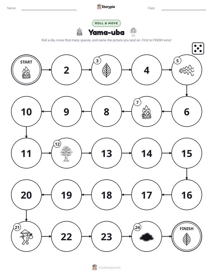Roll & Move Game